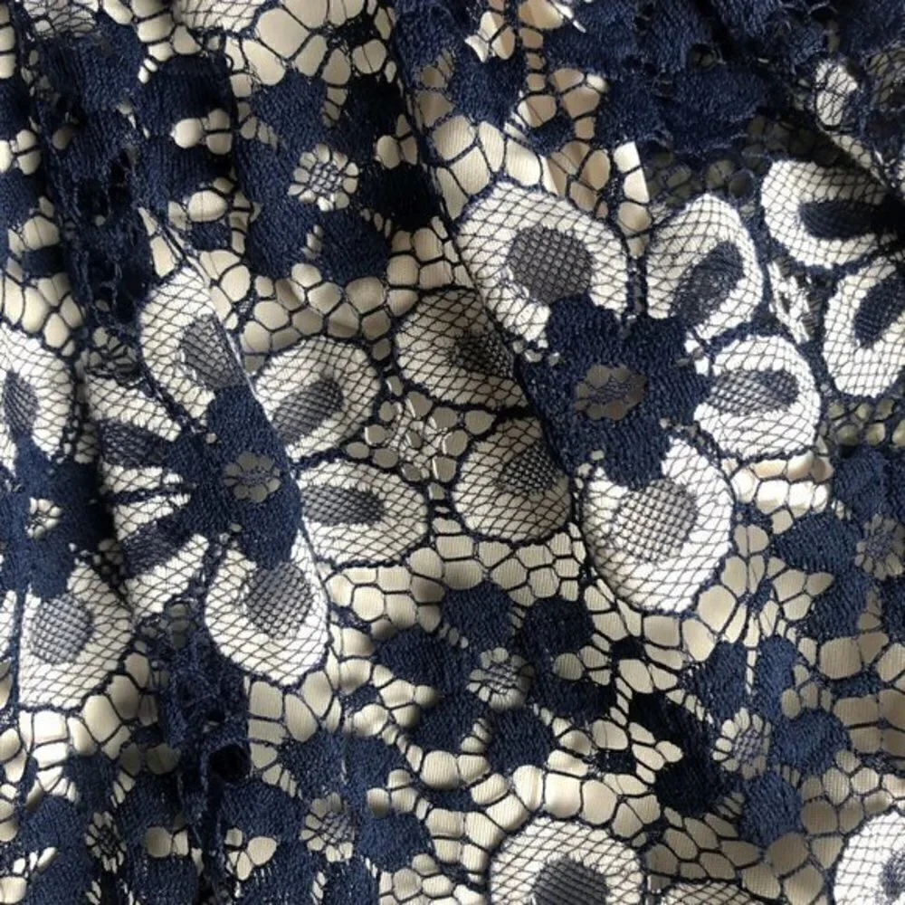 American rag dress size small navy lace juniors